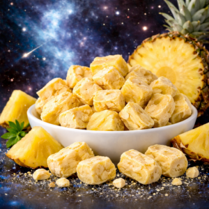 Space Cadet Candy- Freeze Dried Pineapple- Large 6 oz
